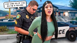 I GOT ARRESTED & HOOKED UP WITH THE COP TO BE SET FREE! *HUSBAND SNAPS*