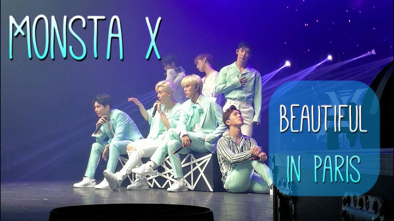 Monsta X In Paris _ Beautiful Tour ♥♪