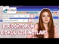 BİR DOKTORUN LİSE NOTLARI / Lise Notlarıma Bakıyorum / Tıp öğrencisi Lise Notları / E-okul