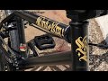 BMXストリート完成車｢KINK 2019 CARB / matte black goldschlager｣