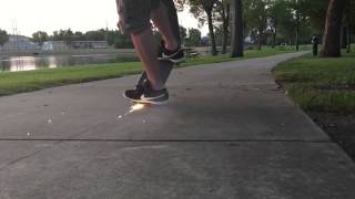 PICTURE ME ROLLIN' TAIL DEVIL SPARKING SKATEBOARD
