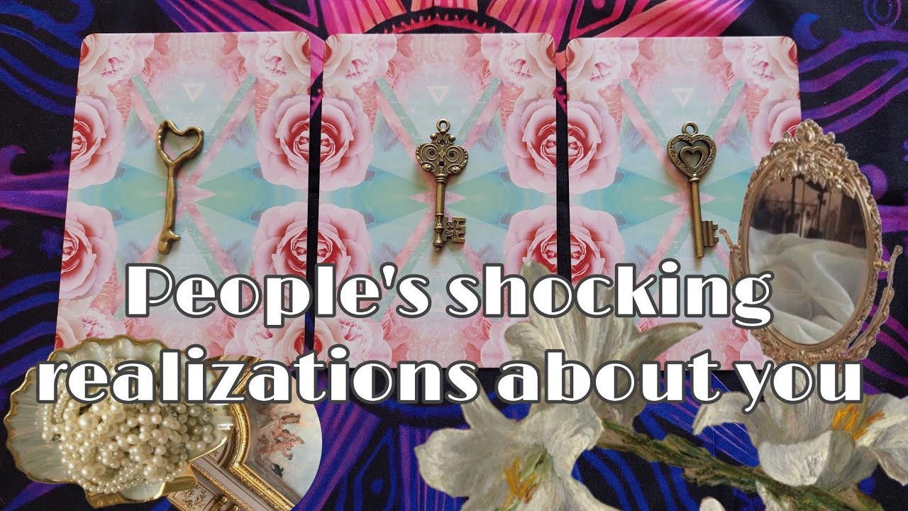 People's shocking realizations about you. Tarot timeless pick a card reading.