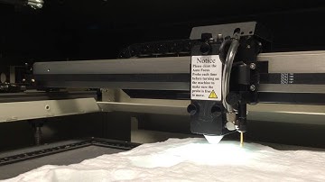Cutting silica with GCC X252 80W Co2 laser