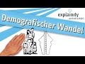 Demografischer Wandel einfach erklärt (explainity® Erklärvideo)