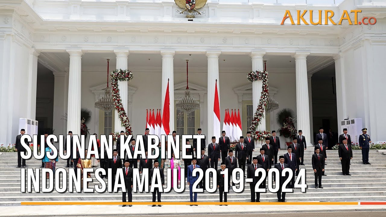  Susunan  Kabinet  Indonesia  Maju  2021 2024 YouTube