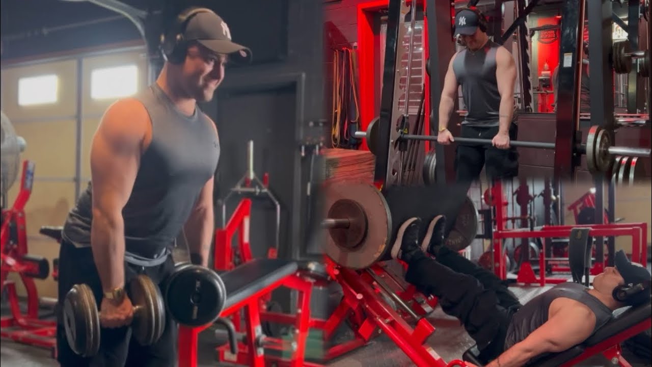 Insane Leg Day Workout for Massive Quads, Hamstrings & Glutes ...