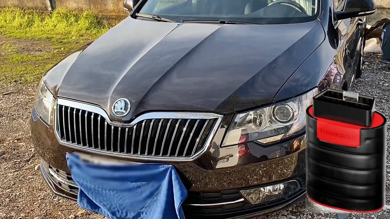 2013 Skoda Superb OBD Port Location - YouTube