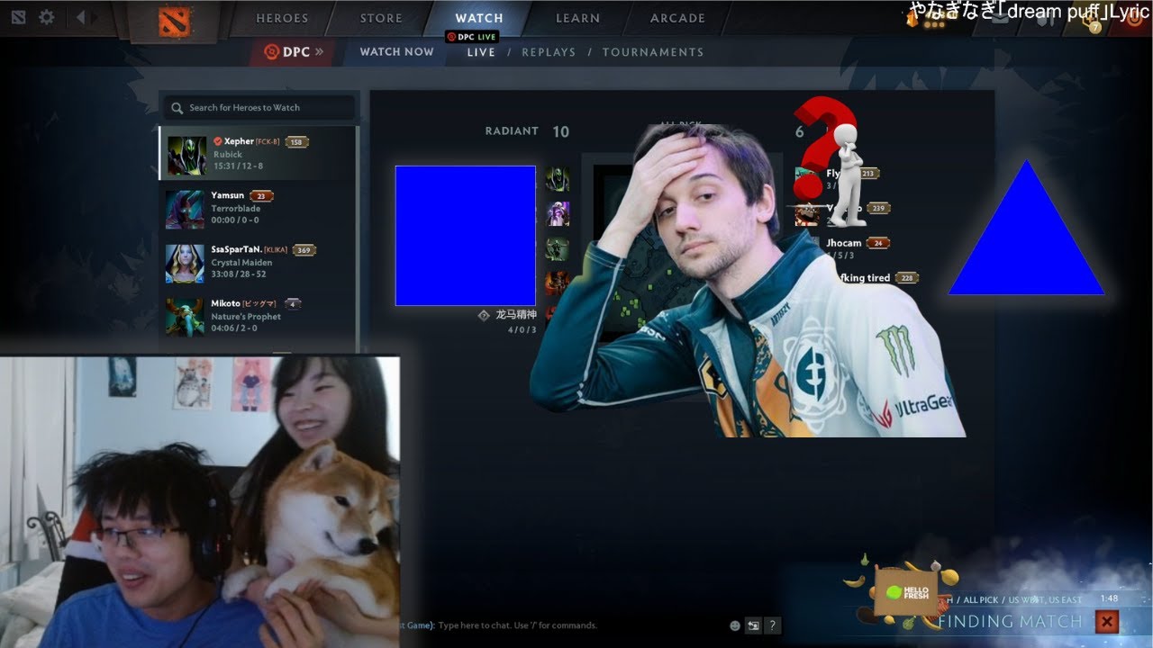 "All because of me" - EternalEnVy on Arteezy bright to light