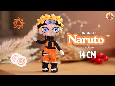 TUTORIAL NARUTO AMIGURUMI | Amigurumis da Vit
