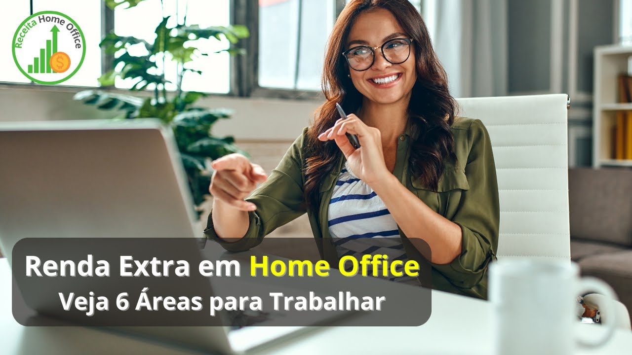 💻 Confira 6 áreas para Fazer uma Renda Extra em Home Office - YouTube