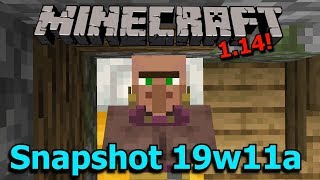 Minecraft 1.14 Snapshot 19W11A Trading Updates, Tnt Changes, Villager Schedules