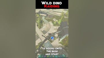 I Used A Wild Giga To Raid A Base in ARK