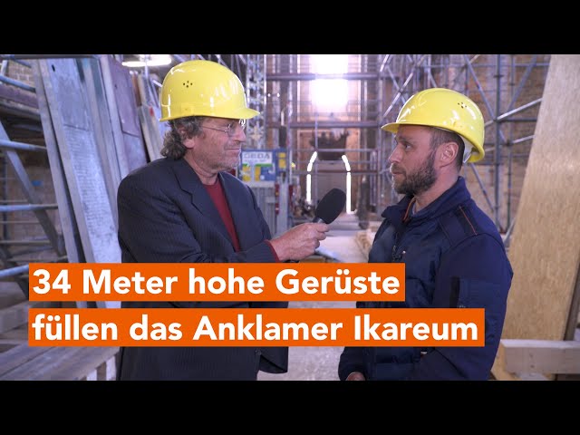 Nachgefragt: Dr. Peter Busse berichtet über die aktuellen Bauarbeiten im Ikareum in Anklam