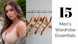 15 Men's Wardrobe Essentials | Courtney Ryan