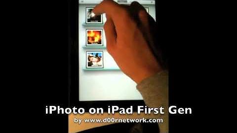 [Redd00r] iPhoto on iPad First Generation