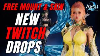 AION 2 New Twitch Drops - Insane New Mount & Outfit for Free!