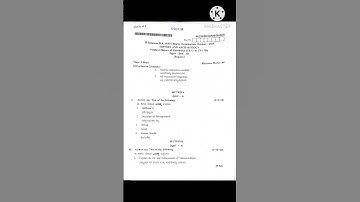 BA 2nd sem history dsc 3 question paper 2023 | #rcub #exam #shorts