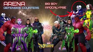 Another Way to Counter Big Boy Apocalypse and Cable Defense in Arena Marvel Strike Force MSF