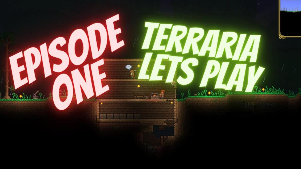Terraria Lets Play | Getting Settled (episode one) - YouTube