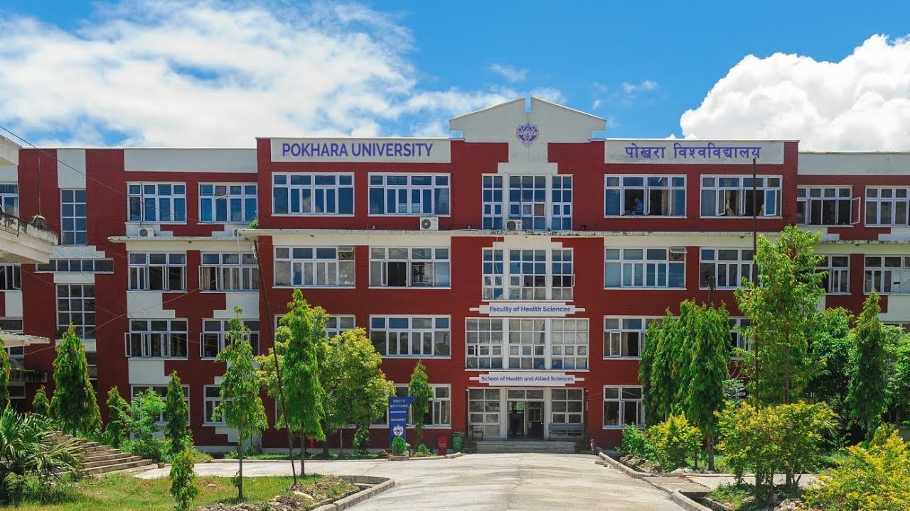 ||Pokhara University||Central Collage||SASH|| View of Pokhara University||