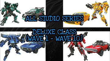 Transformers All Studio Series Deluxe Class (Wave 1 - Wave 10)