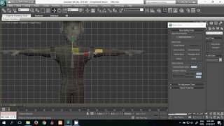 Drawing Bones to a Character 3Ds Max Tutorial