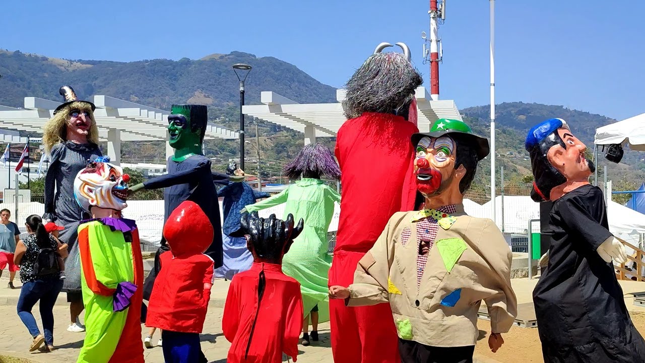 🎭 Mascarada y Cimarrona Escazuceña Costa Rica 4K