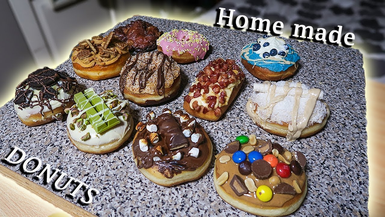 MAKING MY OWN AMAZING DONUTS | OREO, REESES, BACON, STROOPWAFEL AND MORE