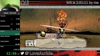 (Not a PB) Okami in 2:32:11 - New Game Any% Speedrun