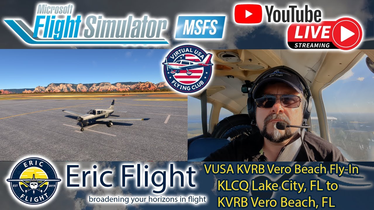 Kvrb Virtual USA Flying Club Vero Beach Fly-In | KLCQ Lake City, FL to KVRB ...