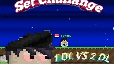 1 DL VS 2 DL|Growtopia-Set Challange