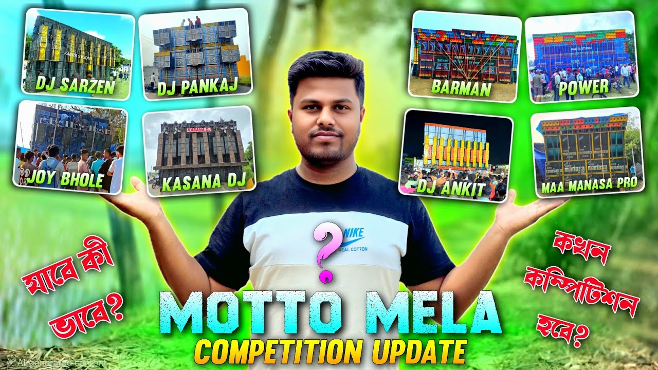 Motto Mela Competition Update || কী সেটাপ থাকছে - কী ভাবে যাবে? কখন কম্পিটিশন হবে? || KABITA STUDIO