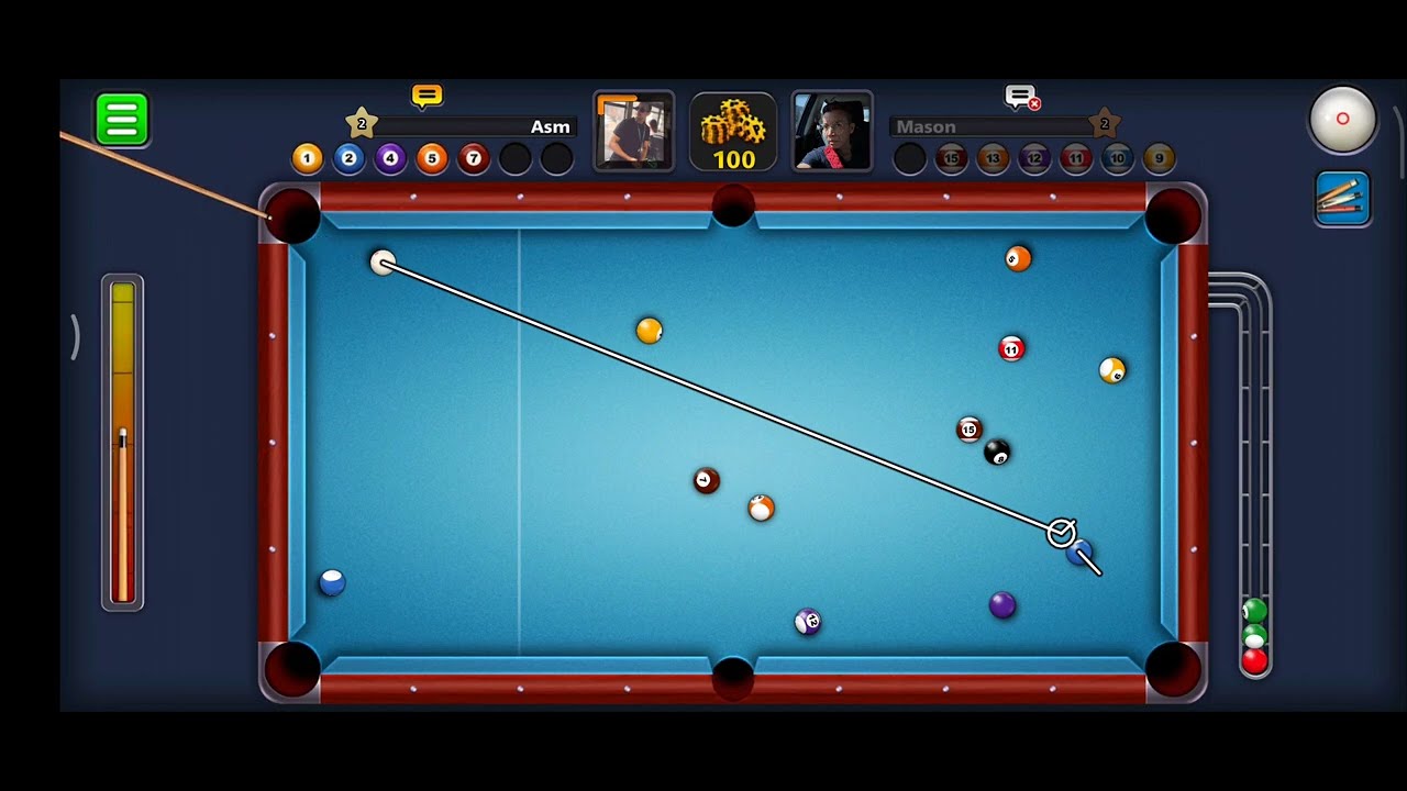 8 Ball Pool Full Match - YouTube