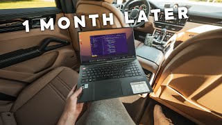 switching back to a windows laptop | a month later! (programmer setup)