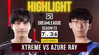 ไฮไลท์ | Xtreme Gaming vs Azure Ray Dreamleague SS23 Lower Bracket