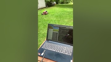 Lawnbot - autonomous lawnmower with hoverboard motors test drive