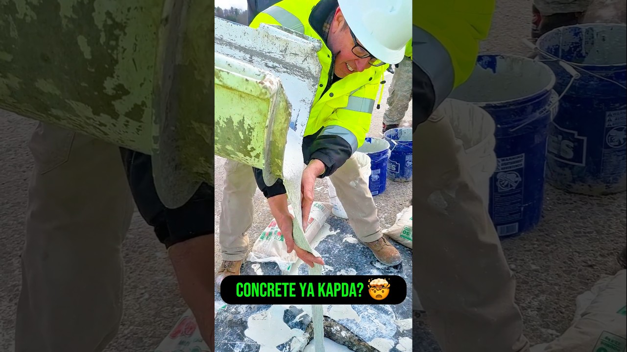Ye Concrete Hai Ya Geela Kapda?