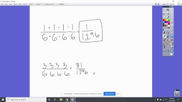 Finding Probability when Order Matters