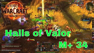 World of Warcraft: Halls of Valor (M+ 34 Legion Remix)