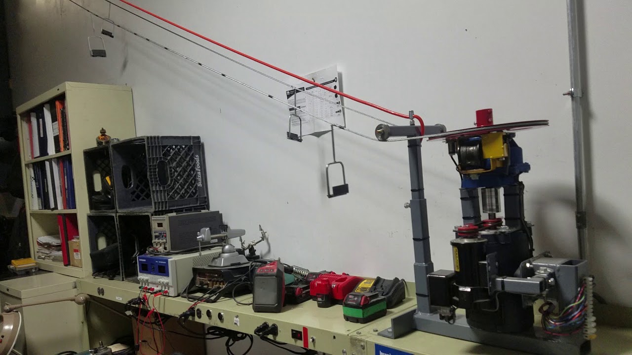 The mini ski lift build is complete! YouTube