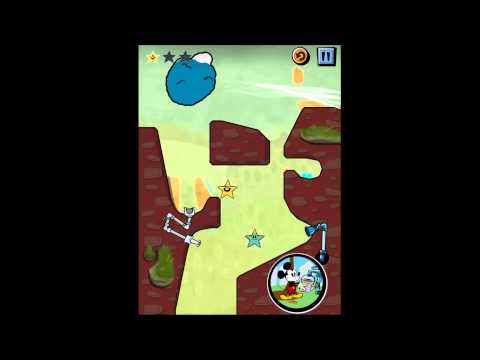 Where's My Mickey? level 3-15 Walkthrough - YouTube