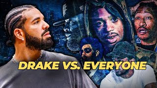 Drake declares war against Kendrick and the rest rap diss