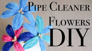 Pipe Cleaner Flowers DIY | How to Use Pipe Cleaners to Make Flowers