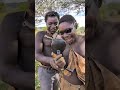 Two African Tribal Men See Their Faces in a Mirror for the First Time! Pure Joy 💫#TribalLife #Africa