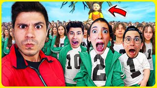 Gerçek Hayatta Squi̇d Game Oynadik 2 Mert Sari