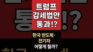 트럼프 감세 법안 통과!