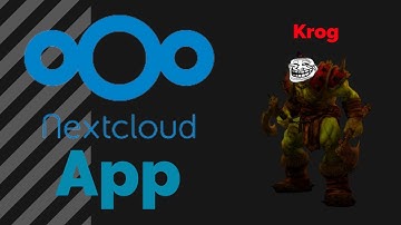NextCloud Mobile and Desktop App Install