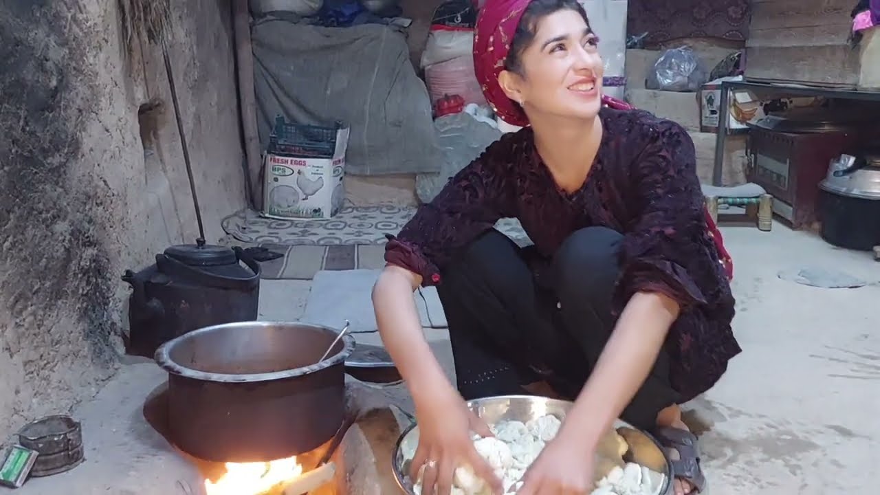 زندگی روز مره، ولسوالی شهرستان ولایت دایکندی/Rural Life of Afghanistan, daily routine village life