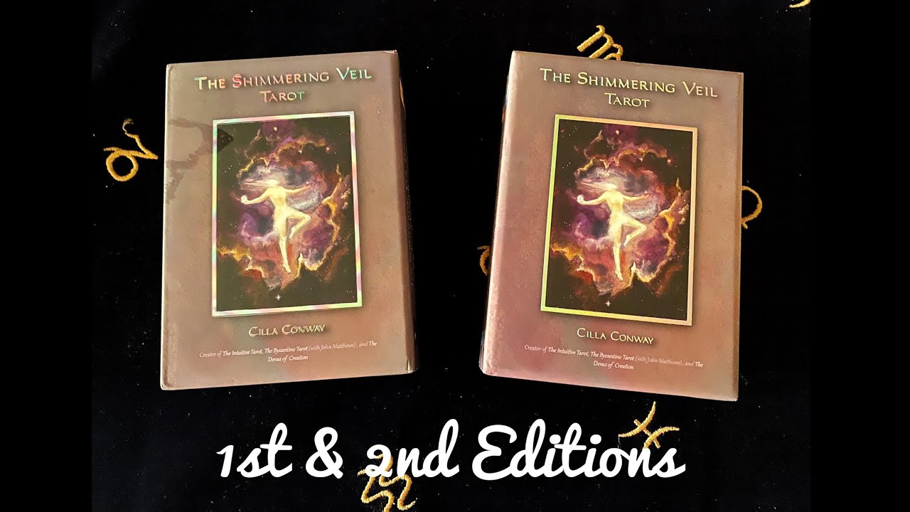 Таро «Мерцающая вуаль» Силлы Конвей, 1-е и 2-е издания