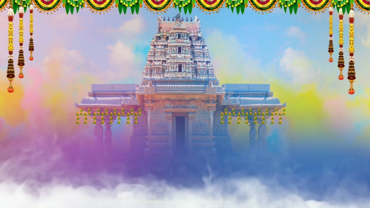 Temple background video 4k | Hindu Devotional Video Background Hd ...